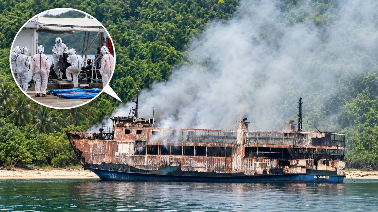 Filipinas: Incêndio em Barco Deixa 76 Mortos