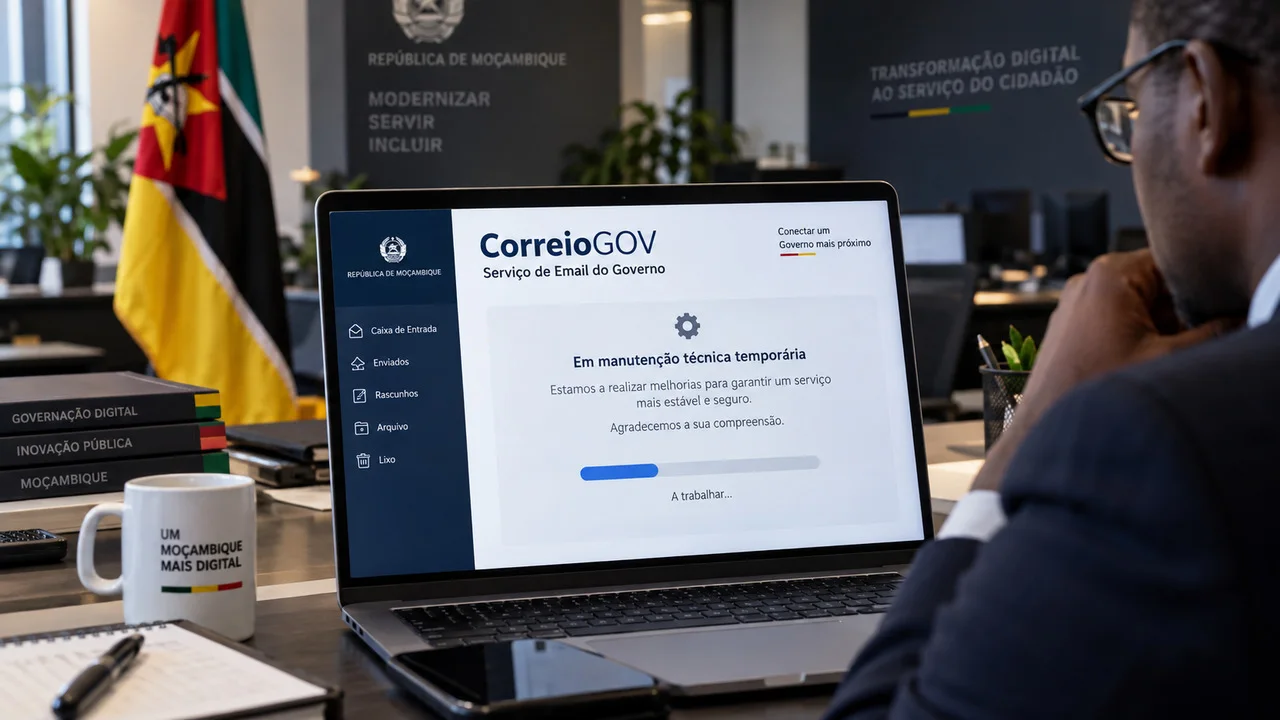 Governo Suspende Temporariamente CorreioGOV para Manutenção