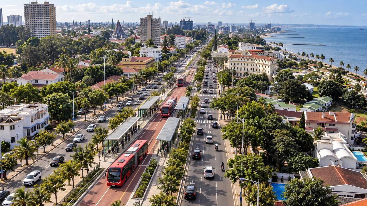 Maputo Vai Ter Novo Sistema de Autocarros Rápidos